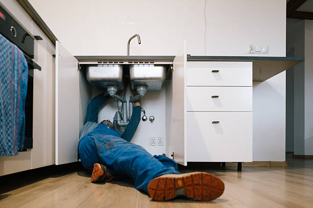Professional Leak Detection technician working in Sherrills Ford, NC